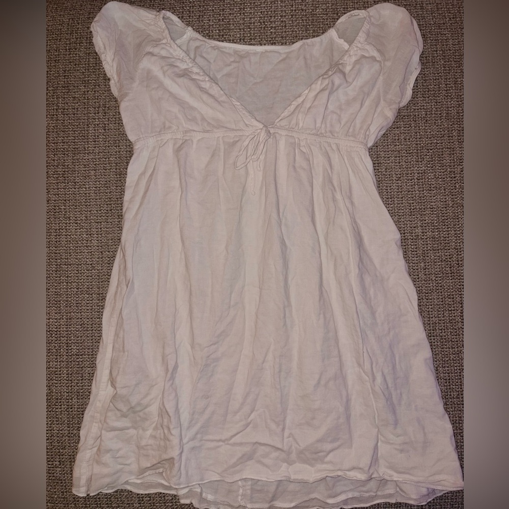 White Casual Dress